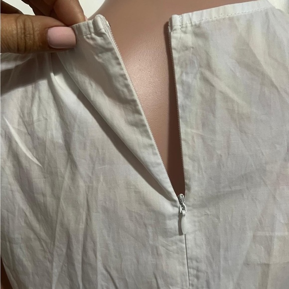 NUUTS Women’s Sleeveless Cotton Poplin Maxi Dress w/ Pockets - Picture 8 of 12